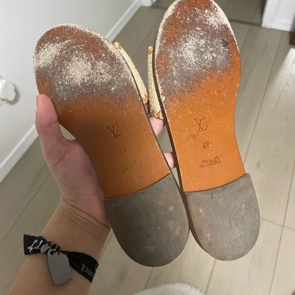 Louis Vuitton Lock It Slide Sandal , size 36.0 - Picture 4 of 4